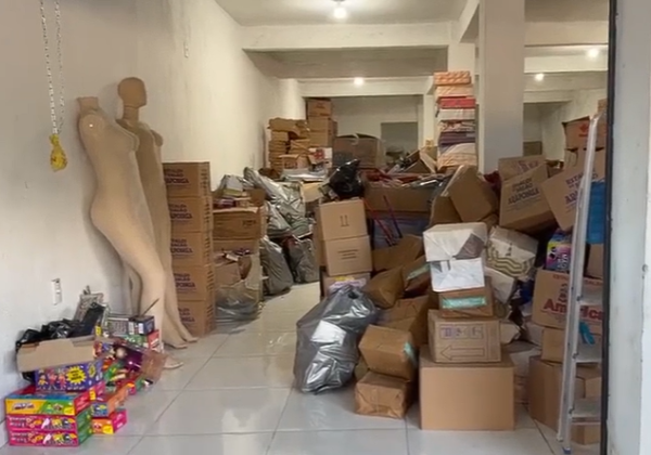 Operação apreende mais de uma tonelada de fogos de artifício em Lauro de Freitas e Camaçari