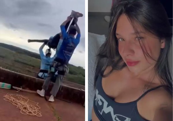 Jovem morre em salto de rope jump após ser arremessada sem equipamentos de segurança em SP