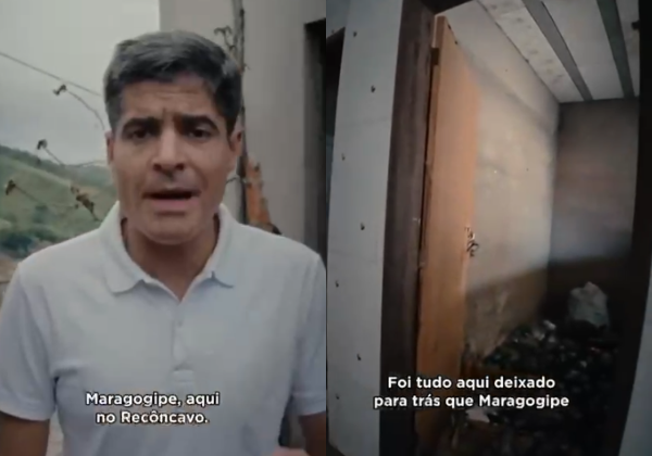 ‘Ninguém está fazendo nada’, diz ACM Neto ao divulgar novo vídeo de área dominada por tráfico