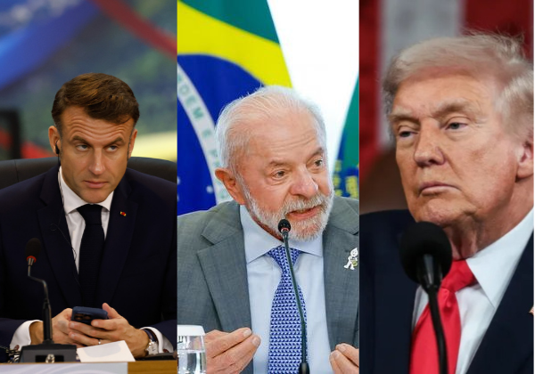 Articulação de Macron aproxima encontro entre Lula e Trump durante cúpula do G7