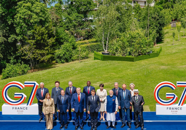 Vídeo: Lula e Trump não se cumprimentam durante foto oficial da Cúpula do G7