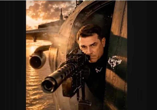 Flávio usa IA em paródia com Top Gun para criticar CV e PCC; vídeo