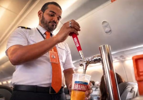 Em parceria com a Brahma, GOL vai servir chopp gratuito durante voos selecionados