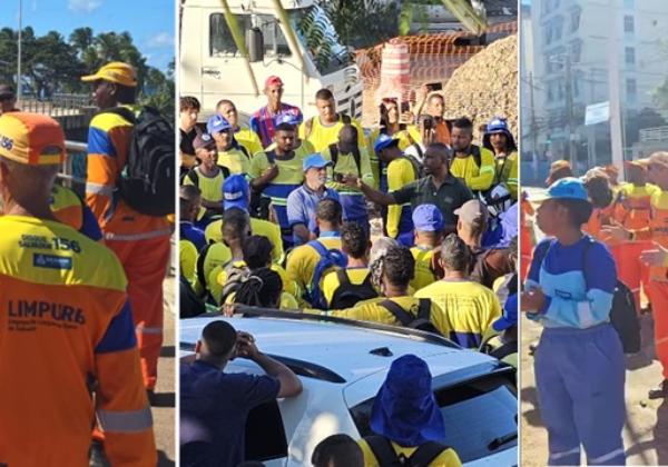 Greve dos garis paralisa serviços e pressiona Senado