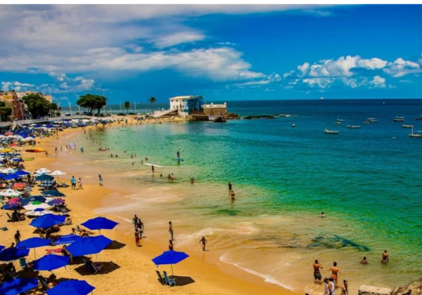 Número de turistas estrangeiros na Bahia ultrapassa 100 mil e fica acima da média nacional