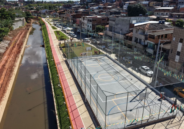 Governo entrega nova etapa de obras no Canal da Mangabeira