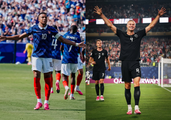 Mbappé e Haaland se encontram em duelo por artilharia e pela liderança do Grupo 1