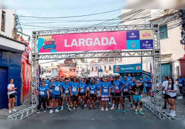 Corrida Viva o Samba realiza segunda edição no Comércio com tema Mulheres Negras em Movimento