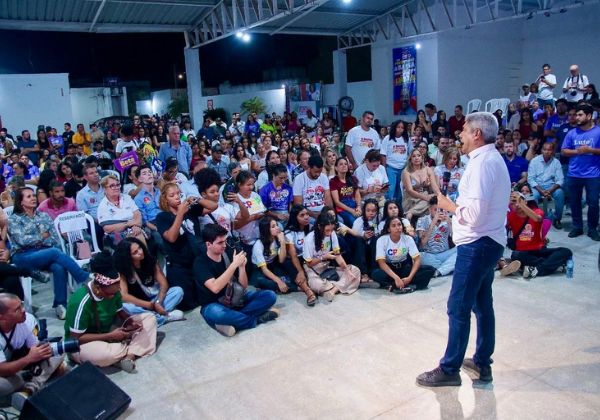 ‘Nós queremos que a juventude possa fazer escolhas’, afirma Jerônimo durante ato do PGP em Santa Maria da Vitória