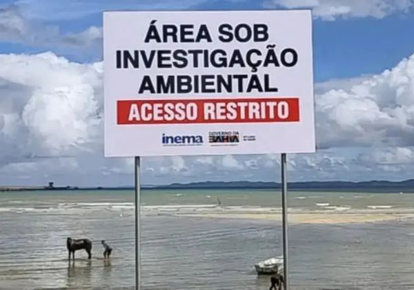 Governo Federal reconhece situação de emergência em Salvador após contaminação na praia de São Tomé de Paripe