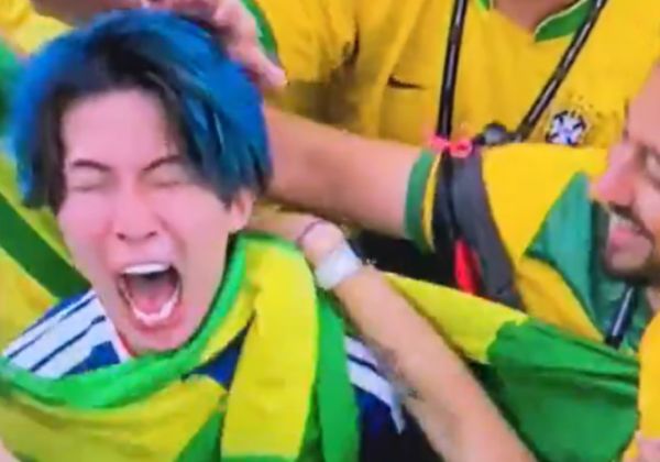 Vídeo: torcedor japonês viraliza após reação à derrota para o Brasil na Copa do Mundo