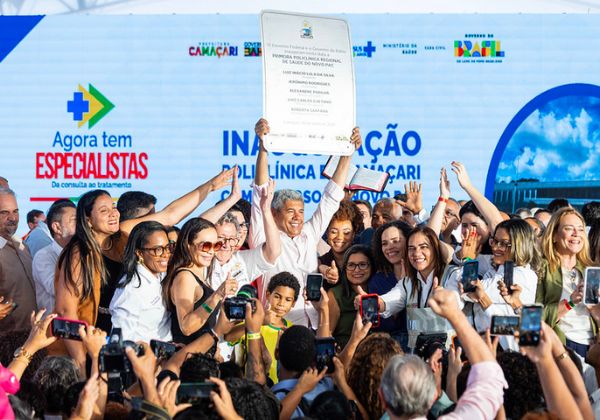 Com investimento de R$ 50 milhões, Camaçari inaugura primeira Policlínica do Brasil construída pelo Novo PAC