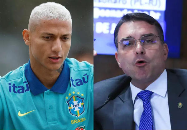 Richarlison trava disputa judicial por mansão ligada a amigo de Flávio Bolsonaro