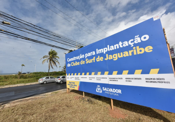 Bruno Reis autoriza obras do Clube de Surf de Jaguaribe