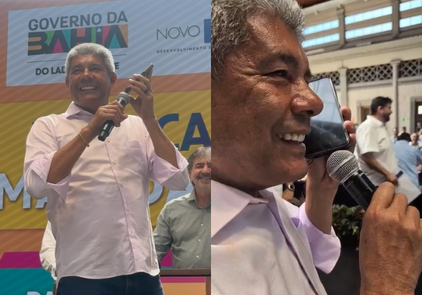 Vídeo: Lula liga para Jerônimo durante evento com prefeitos em Salvador