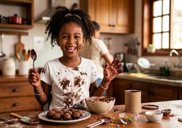 Dia do Chocolate e férias escolares: como remover manchas das brincadeiras das crianças