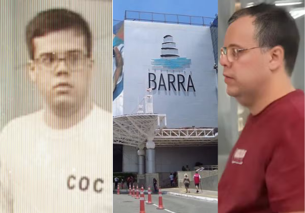 Condenado por massacre em cinema passa a frequentar shopping em Salvador após ser solto