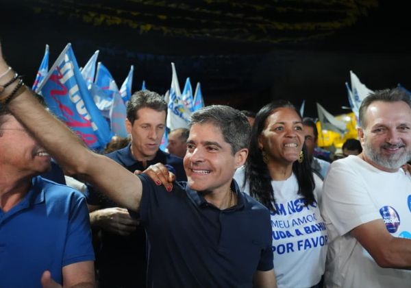 Prefeito Ednaldo Ribeiro declara apoio a ACM Neto, que promete construir Hospital Regional em Cruz das Almas