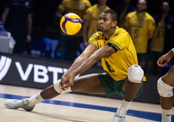 Inédito: Brasil cai na 1ª fase da Liga das Nações de vôlei masculino
