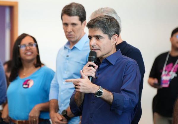 ACM Neto diz se sentir ‘muito mais preparado’ para campanha e elogia Bruno: ‘Um dos maiores líderes do grupo’