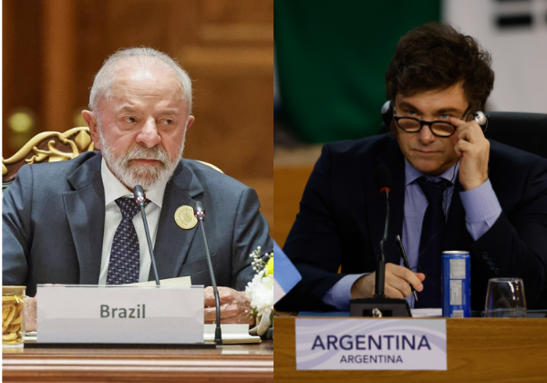 'Sempre houve insultos de ambos os lados', diz porta-voz de Milei sobre crise com Lula