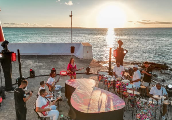 Banda Levada Louca grava audiovisual em Salvador