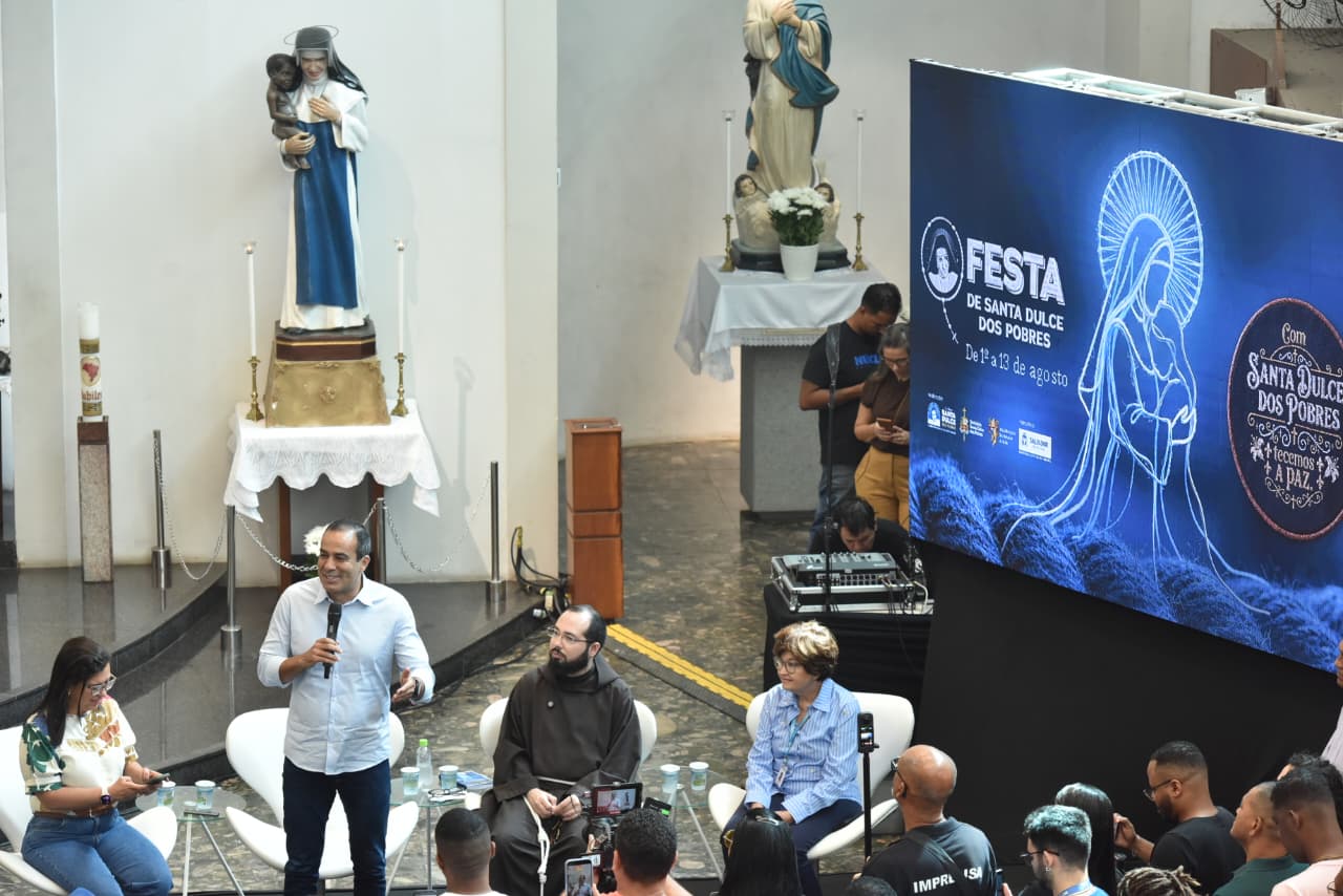 Prefeitura de Salvador e Osid apresentam programação e investimentos da 4ª Festa de Santa Dulce dos Pobres; confira programação