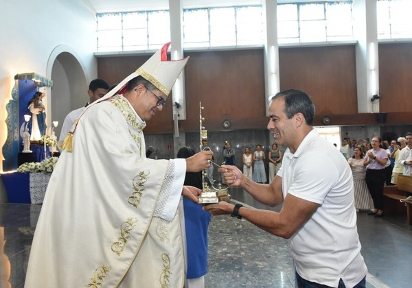 Bruno Reis participa de missa de abertura da Festa de Santa Dulce dos Pobres