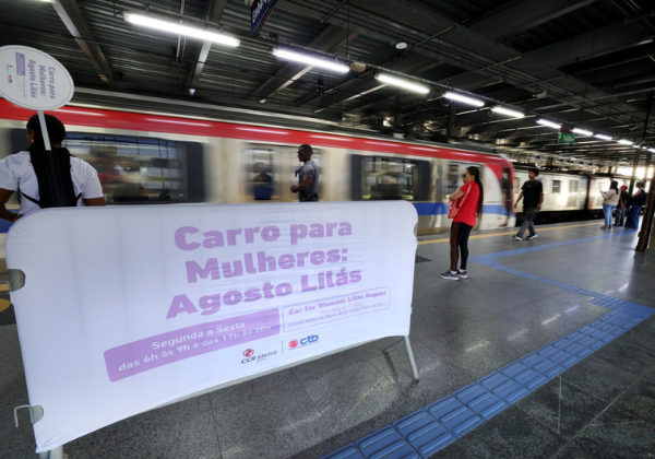 Metrô de Salvador passa a contar com vagão só para mulheres a partir desta segunda
