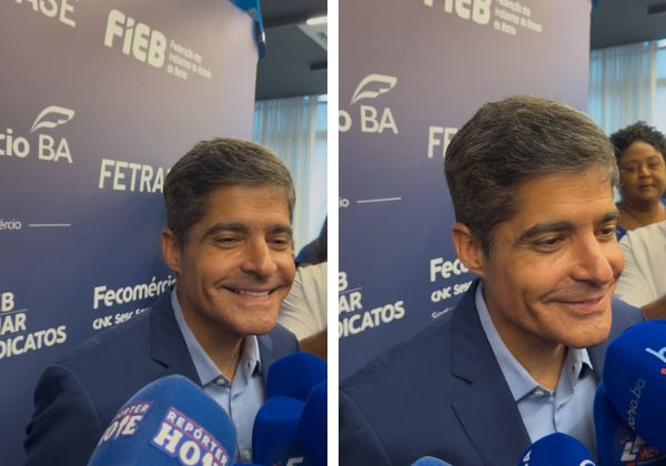 ‘Vamos aguardar um pouquinho, teremos novidades em breve’, diz ACM Neto sobre possível apoio de Carlos Muniz