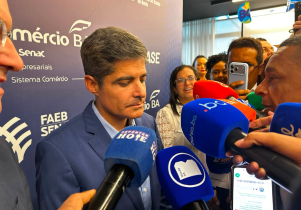 ACM Neto aponta segurança pública como pauta econômica e critica gestão estadual na Fieb