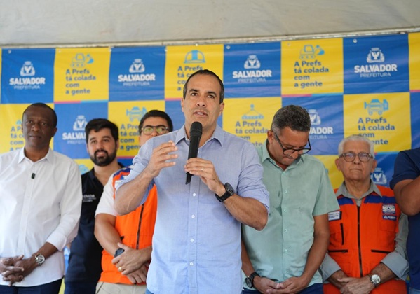 Prefeitura de Salvador entrega obras de contenção de encosta no Ogunjá
