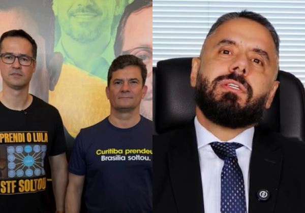 Foto com frase 'Prendemos Lula, e o STF soltou' é declaração escancarada da relação entre Moro e Dallagnol, diz Gamil Föppel