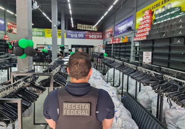 Receita Federal apreende mais de R$ 1 milhão em produtos falsificados em Salvador