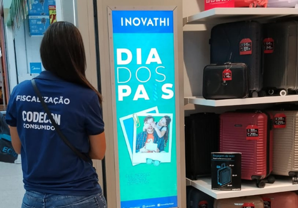 Codecon realiza operação do Dia dos Pais e identifica 23 infrações em estabelecimentos de Salvador