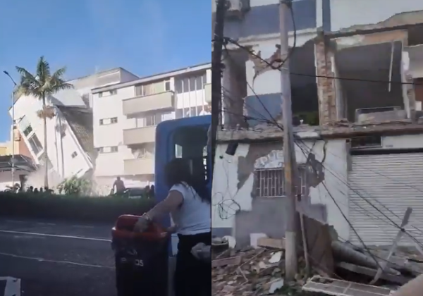 Terremoto de grande magnitude derruba prédios e deixa dezenas de mortos na Colômbia
