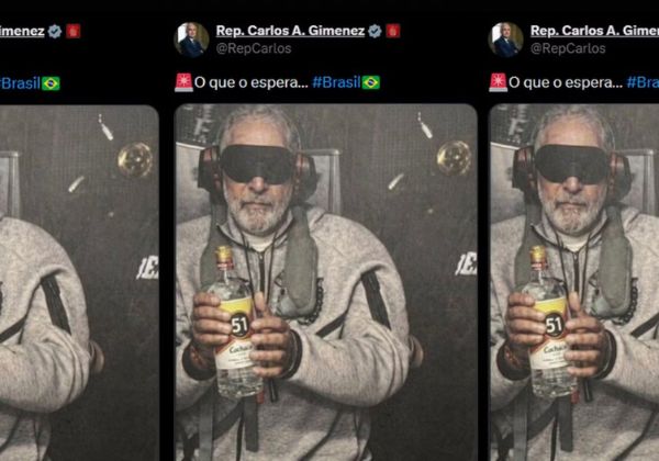 Deputado dos EUA publica montagem de Lula como Maduro e diz ‘o que o espera’