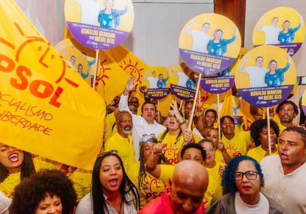 Candidato ao governo da Bahia, Ronaldo Mansur inicia campanha em bairro de Salvador