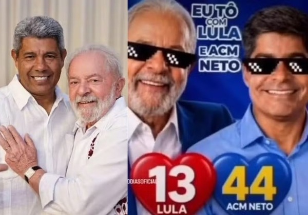 Jerônimo pede à Justiça retirada de vídeo que associa Lula a ACM Neto