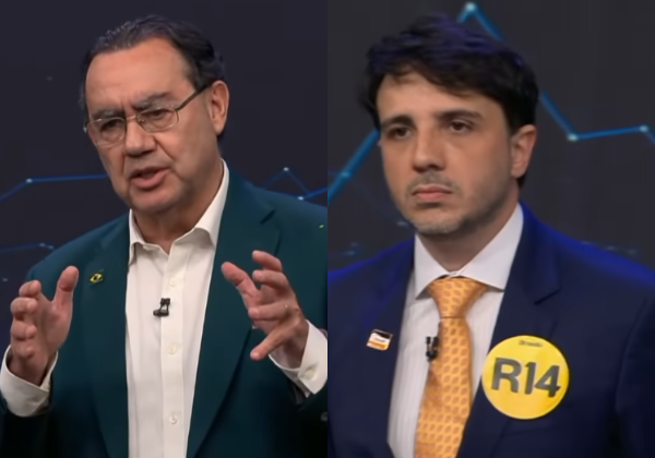 'Você tem um nível de agressividade que me assombra', diz Augusto Cury a Renan Santos