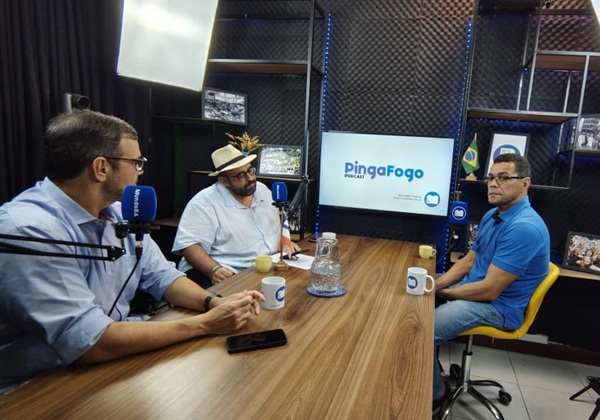 Júnior Magalhães é o convidado desta semana do podcast ‘Pinga Fogo’; assista