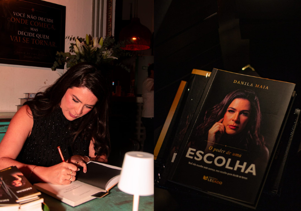 Empresária Danila Maia comemora sucesso de vendas do seu primeiro livro 'O Poder de uma Escolha', após um mês de lançamento
