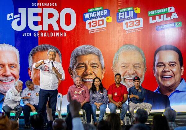 Jerônimo tenta atrair ex-apoiadores de ACM Neto em evento com mais de 200 ex-prefeitos