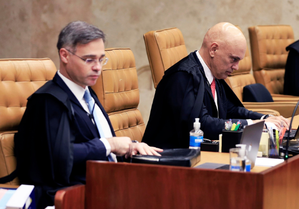 Moraes e Mendonça têm discussão e quase 'saem na mão' no STF após divulgação de mensagens com Vorcaro
