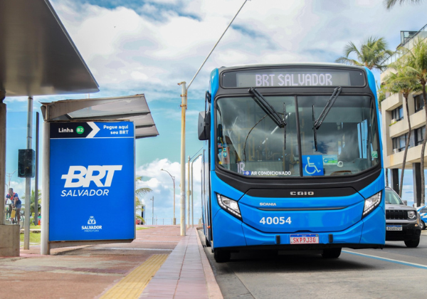 Nova linha do BRT entre Lapa e Patamares começa a operar na próxima quarta-feira (9)