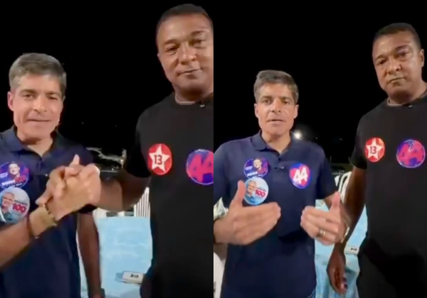 ACM Neto chama político cassado de 'vereador' e agradece apoio em voto dividido com PT