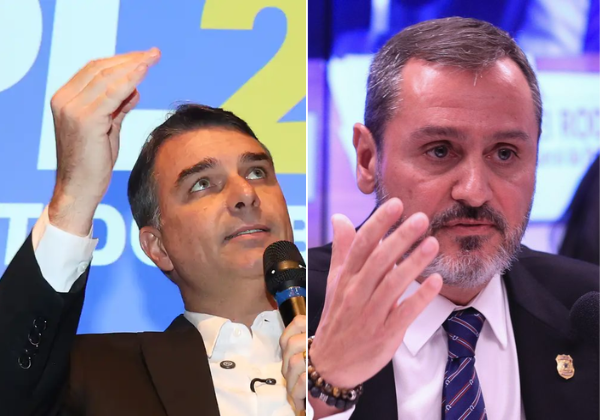 Flávio Bolsonaro classifica diretor da PF como 'pau-mandado' de Lula após afastamento