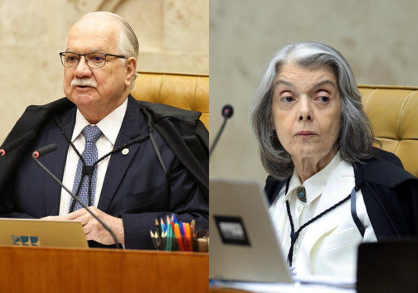 Fachin e Cármen articulam trégua entre Moraes e Mendonça após crise no STF