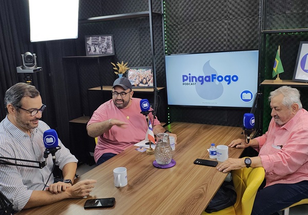 Carlos Sodré é o convidado desta semana do podcast ‘Pinga Fogo’; assista