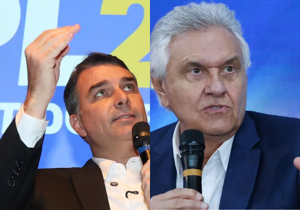 Flávio Bolsonaro e Ronaldo Caiado concentram as maiores doações individuais para a Presidência